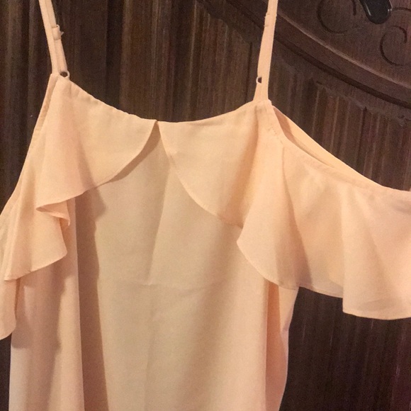 Whimsy Spaghetti Strap/Off Shoulder Blouse - Picture 3 of 5